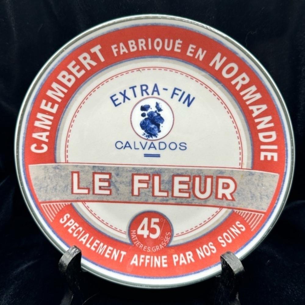 Le Fleur Camembert BIA 6 in plate